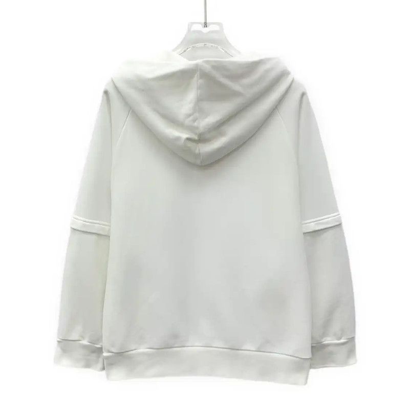Dior Dior White Cotton Women's Jacket 0089 Size L / US 10 / IT 46 - 2 Thumbnail