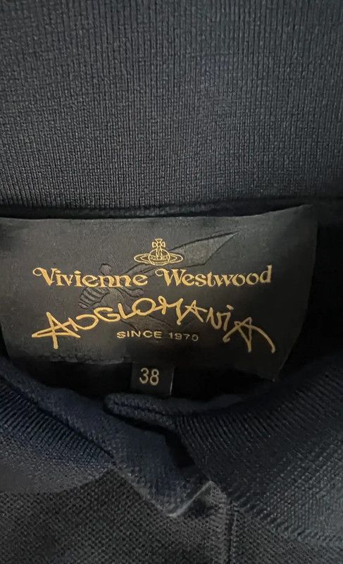Vivienne Westwood Vivienne Westwood Blue Cotton Short Sleeve Dress 0089 Size M / US 6-8 / IT 42-44 - 9 Thumbnail