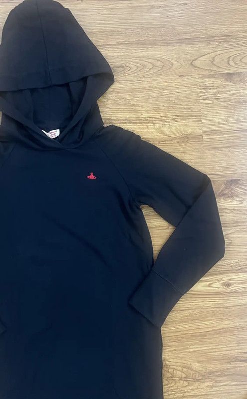 Vivienne Westwood Vivienne Westwood Black Long Sleeve Hoodie 0089 Size M / US 6-8 / IT 42-44 - 3 Thumbnail