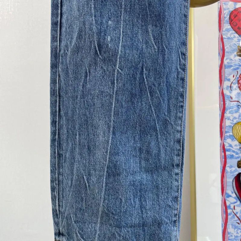 Vivienne Westwood Vivienne Westwood Blue Cotton Women's Jeans 0089 Size 24" / US 00 / IT 34 - 4 Thumbnail