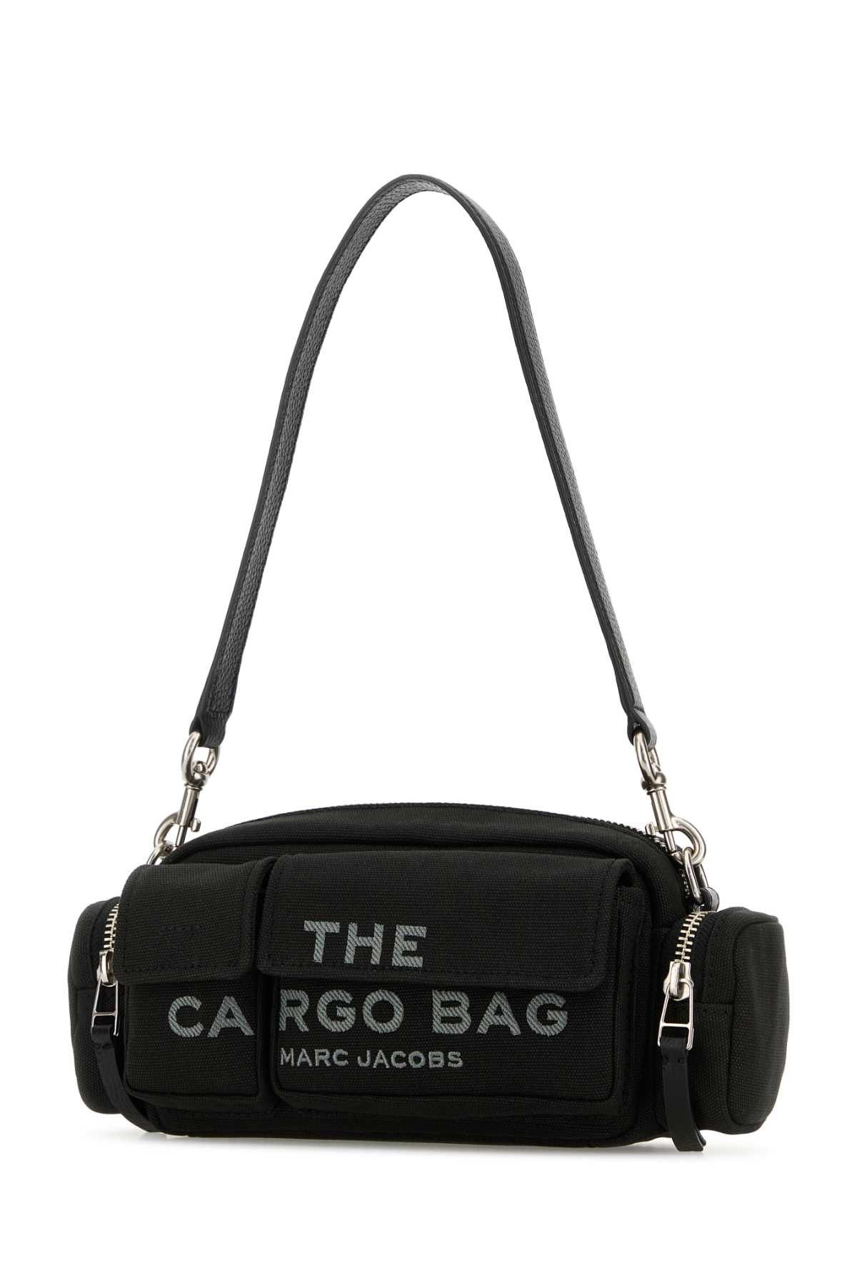 Marc Jacobs Black Canvas Shoulder Bag Size ONE SIZE - 2 Thumbnail