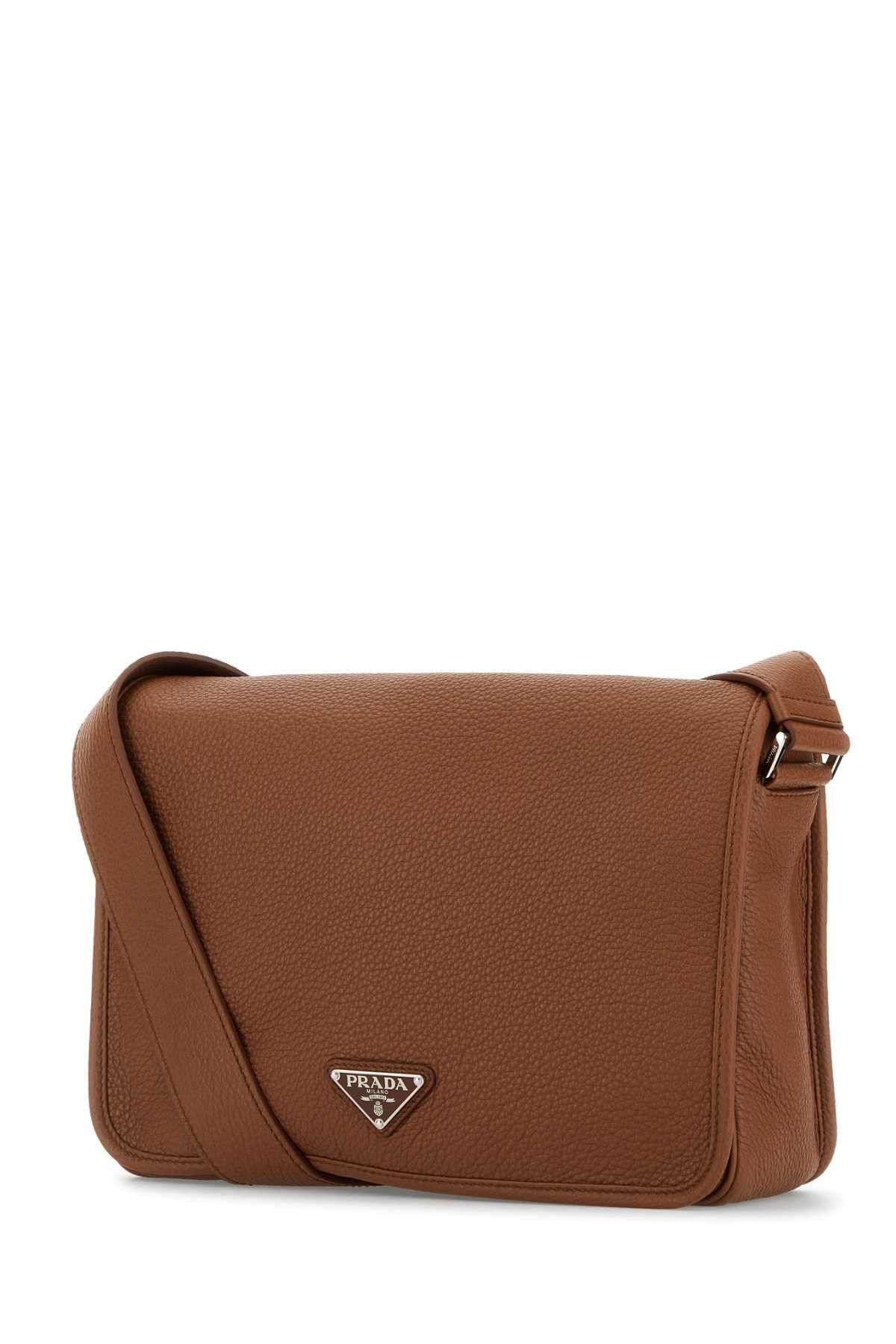 Prada Caramel Leather Crossbody Bag Size ONE SIZE - 2 Thumbnail