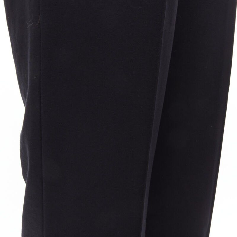 The Row THE ROW black modal cotton dual gold zipper minimal legging pants XSXS Size 26" / US 2 / IT 38 - 8 Thumbnail