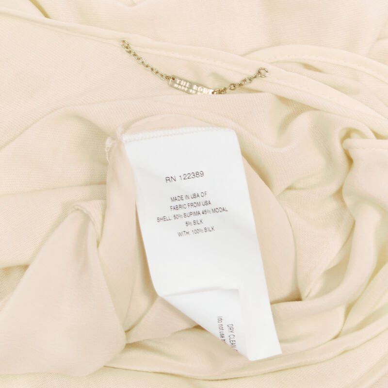 The Row THE ROW ivory cream mixed silk modal knit wrap tie back tunic vest XS Size XS / US 0-2 / IT 36-38 - 8 Thumbnail
