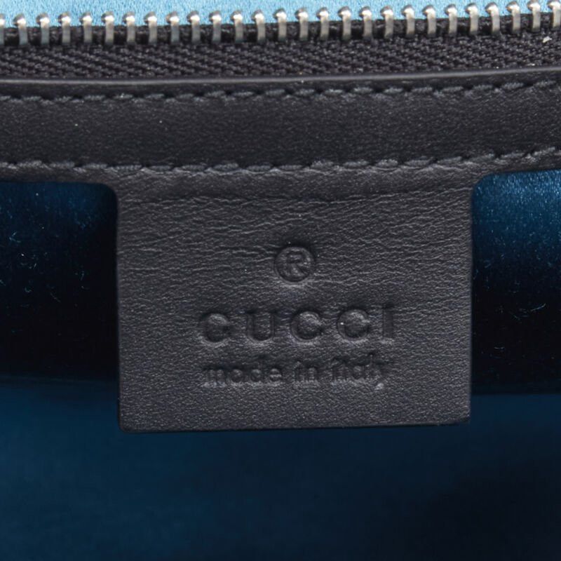 Gucci GUCCI Dionysus Kelly green suede black patent trimmed crossbody bucket bag Size ONE SIZE - 10 Thumbnail