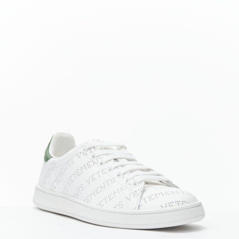Vetements new VETEMENTS 2018 Demna logo perforated leather Stan Smith low sneaker EU38 Size US 8 / IT 38 - 2 Thumbnail