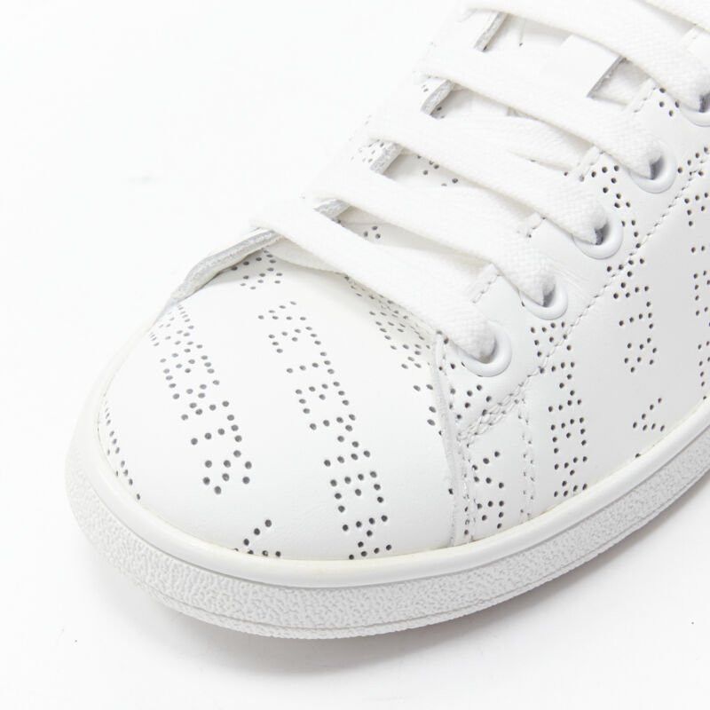 Vetements new VETEMENTS 2018 Demna logo perforated leather Stan Smith low sneaker EU38 Size US 8 / IT 38 - 8 Thumbnail