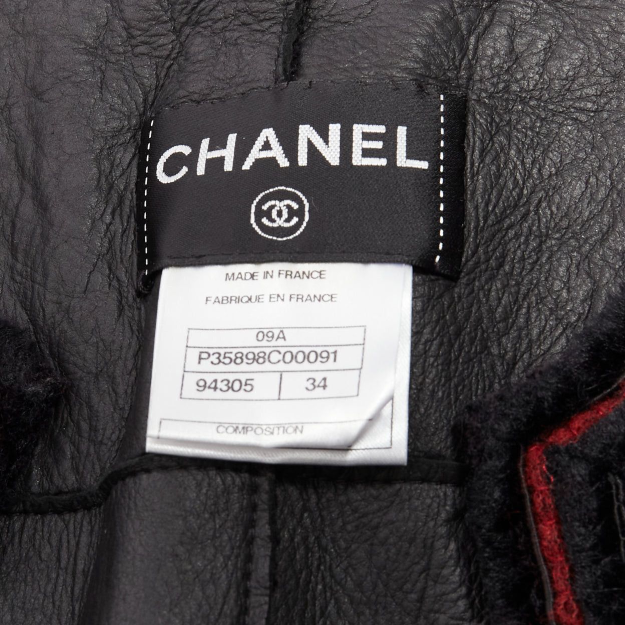 Chanel CHANEL 09A Paris Moscow black tweed leather lined CC logo jacket FR34 XS Size XS / US 0-2 / IT 36-38 - 8 Thumbnail