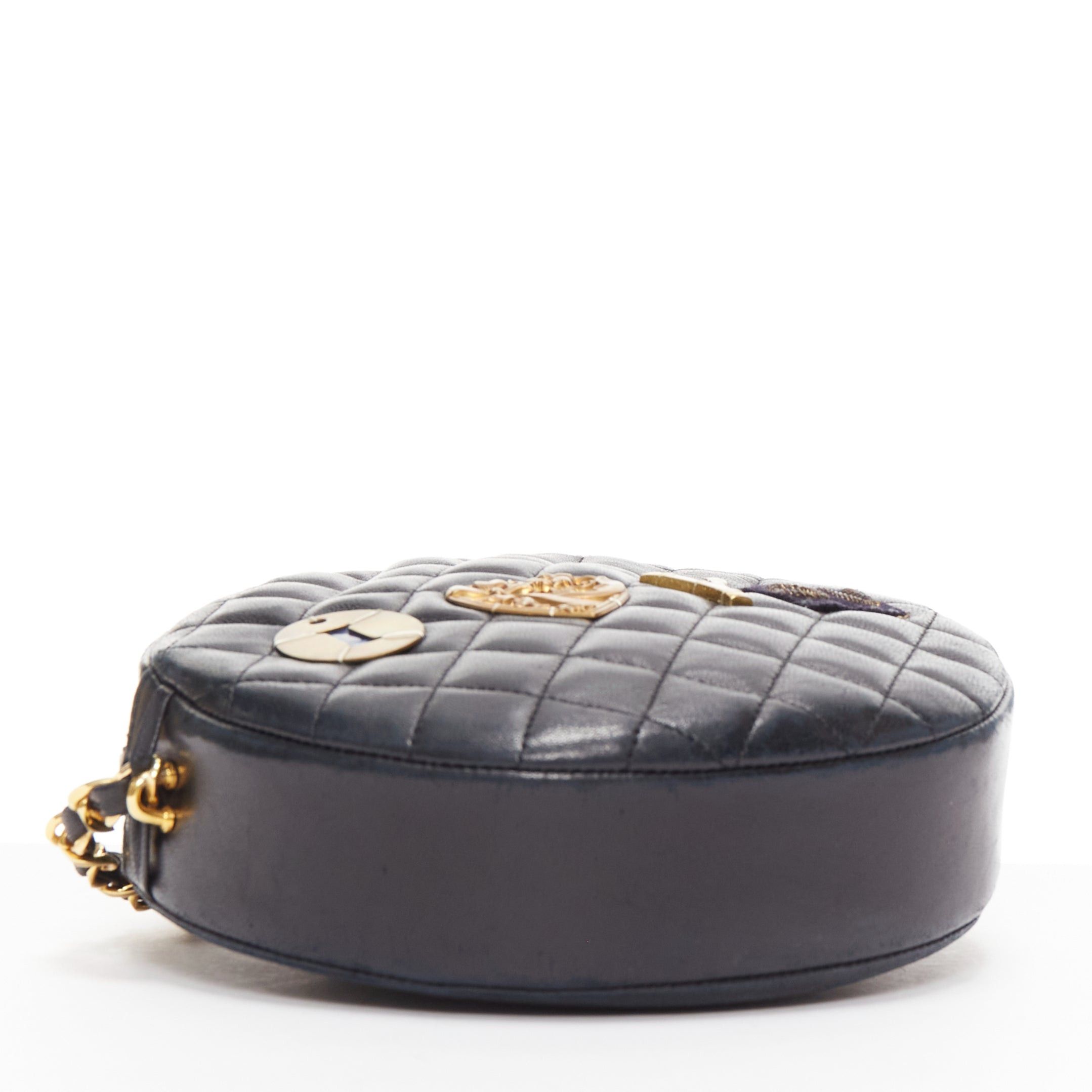Other TIGER IN THE RAIN CHANEL Vintage I Love You applique round crossbody chain bag Size ONE SIZE - 6 Thumbnail