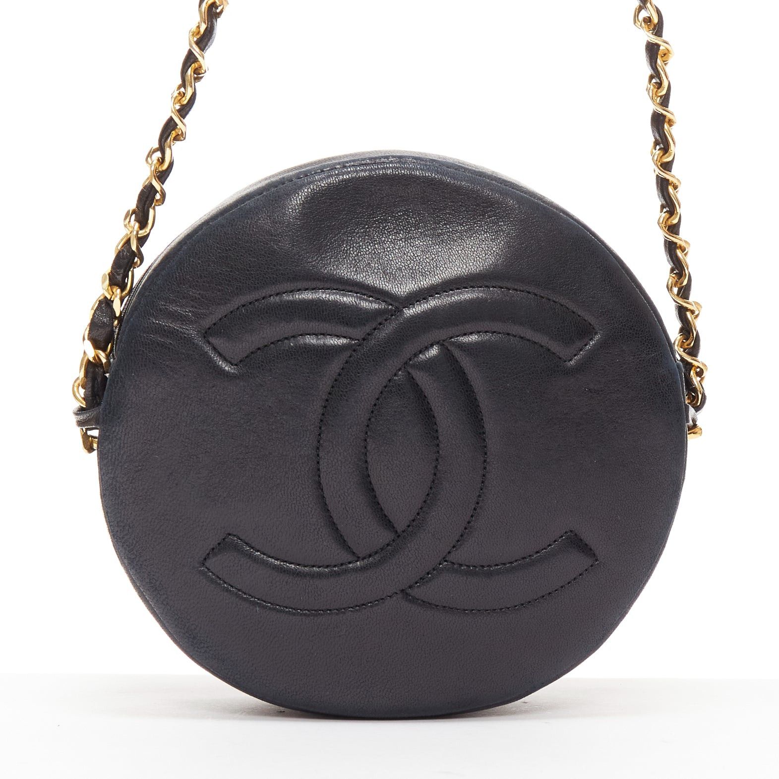 Other TIGER IN THE RAIN CHANEL Vintage I Love You applique round crossbody chain bag Size ONE SIZE - 5 Thumbnail
