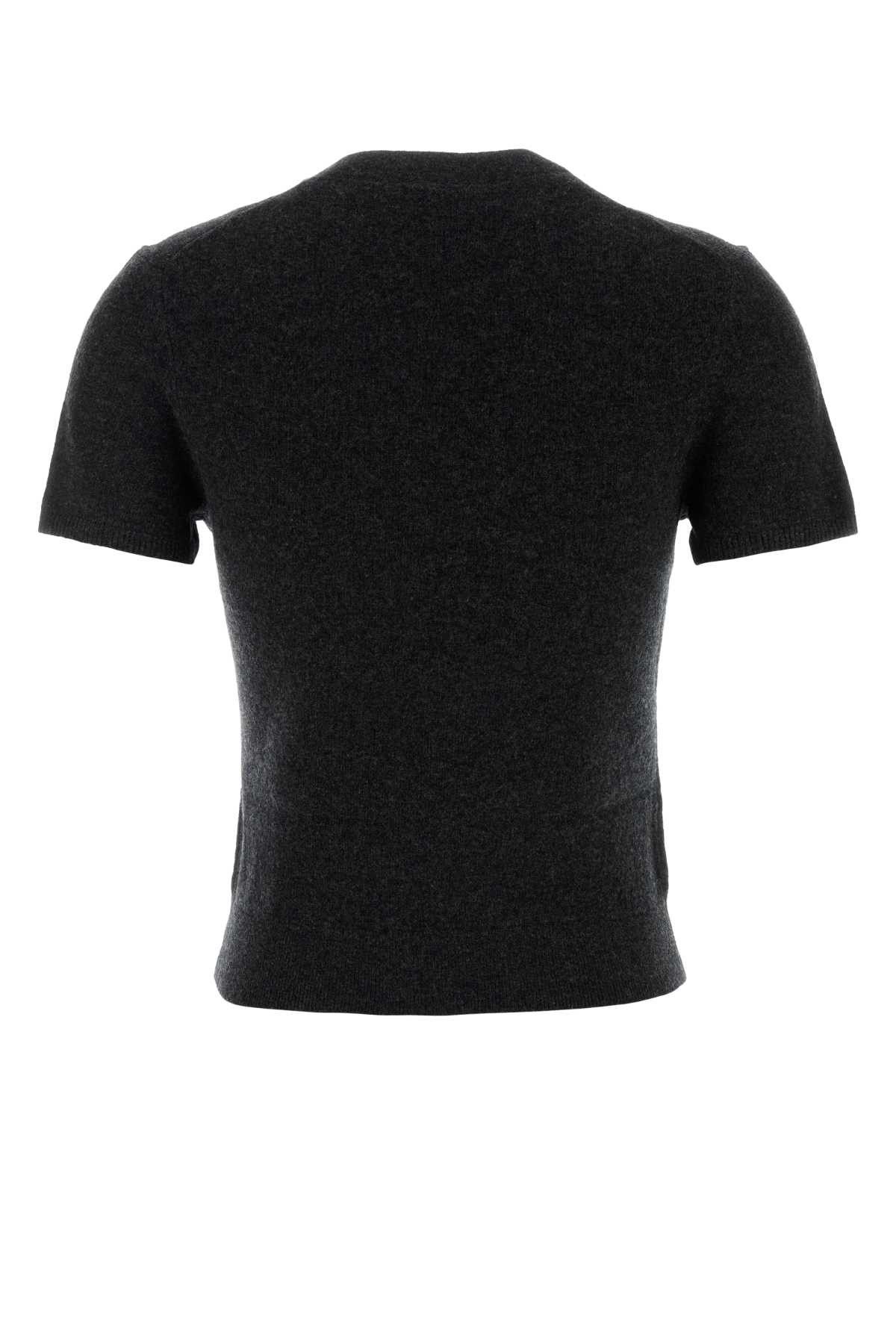 T by Alexander Wang Charcoal Wool Sweater Size L / US 10 / IT 46 - 2 Thumbnail