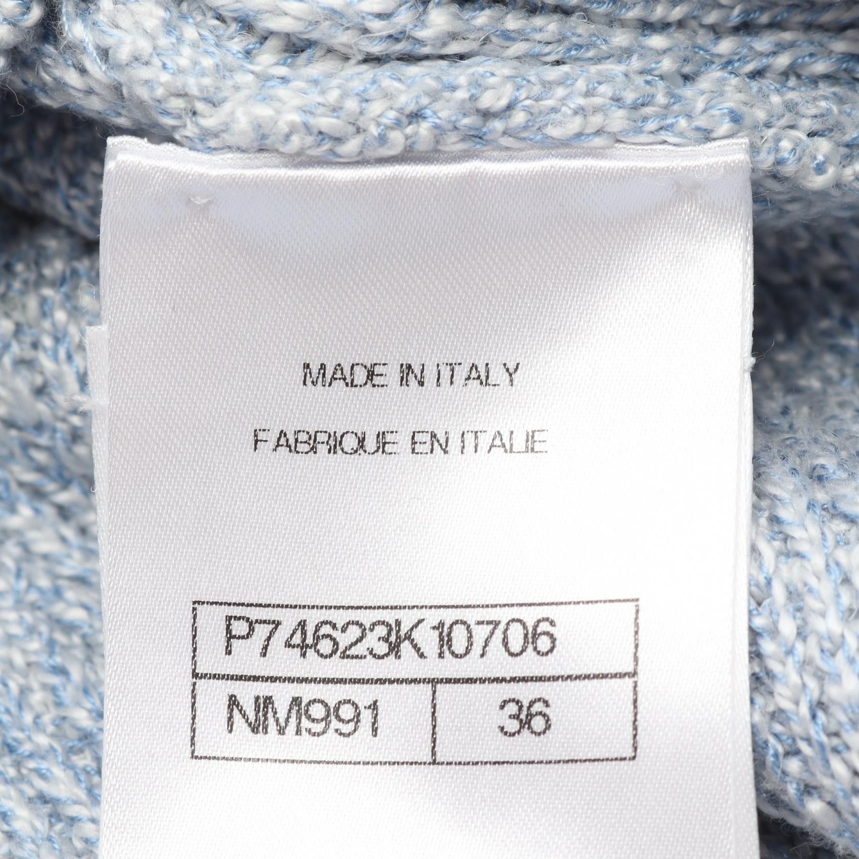 Chanel Chanel Chanel P74623K10706 Silk Cupro Cardigan Others Tops P74623K10706 DUTY FREE for USA Size ONE SIZE - 4 Thumbnail