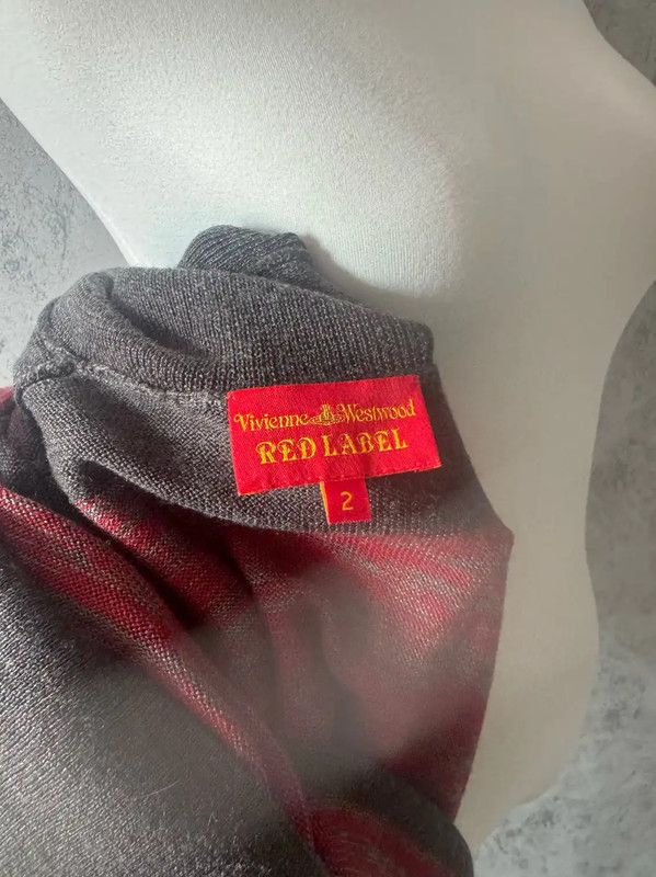 Vivienne Westwood Vivienne Westwood Colorblock Knit Sweater for Women 0089 Size M / US 6-8 / IT 42-44 - 7 Thumbnail