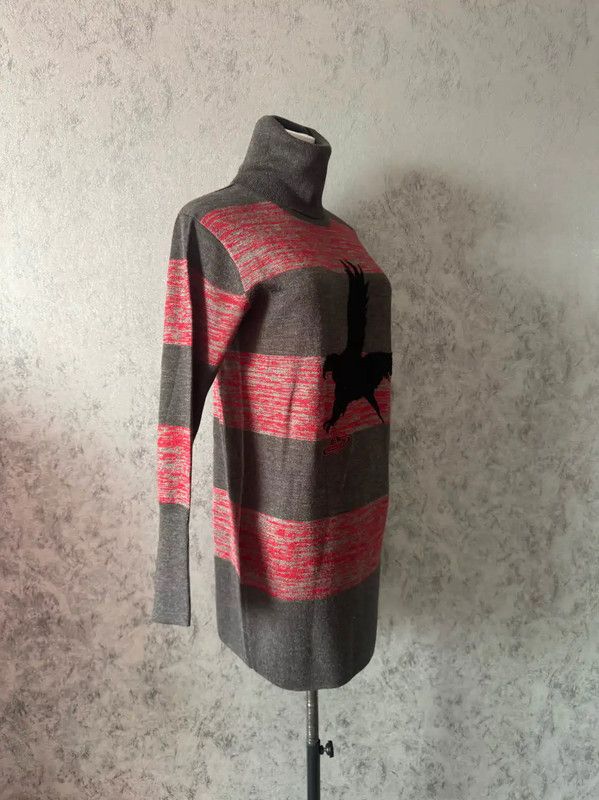 Vivienne Westwood Vivienne Westwood Colorblock Knit Sweater for Women 0089 Size M / US 6-8 / IT 42-44 - 6 Thumbnail