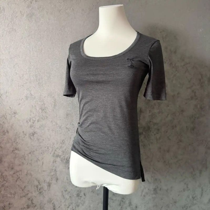 Vivienne Westwood Vivienne Westwood Gray Short Sleeve T-Shirt 0089 Size M / US 6-8 / IT 42-44 - 2 Thumbnail