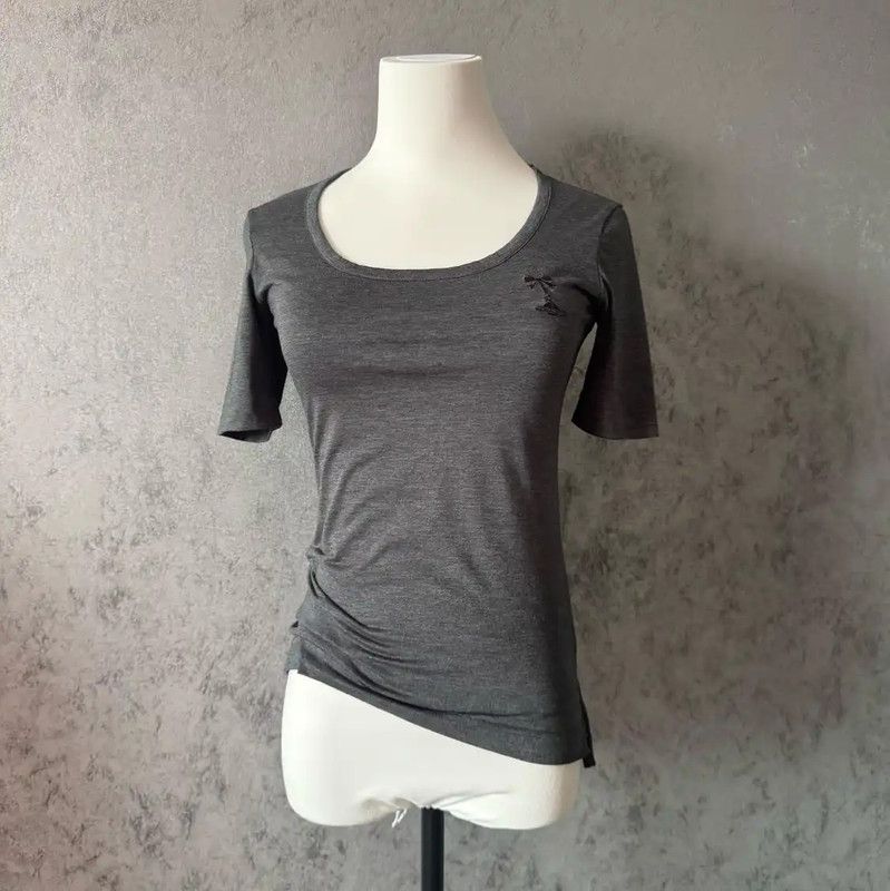 Vivienne Westwood Vivienne Westwood Gray Short Sleeve T-Shirt 0089 Size M / US 6-8 / IT 42-44 - 3 Thumbnail