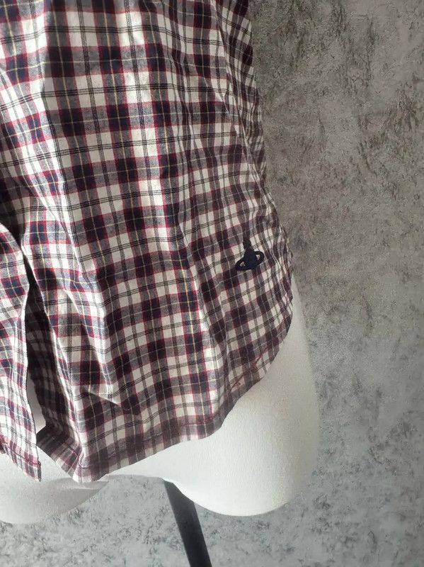 Vivienne Westwood Vivienne Westwood Short Sleeve Checked Shirt 0089 Size S / US 4 / IT 40 - 3 Thumbnail