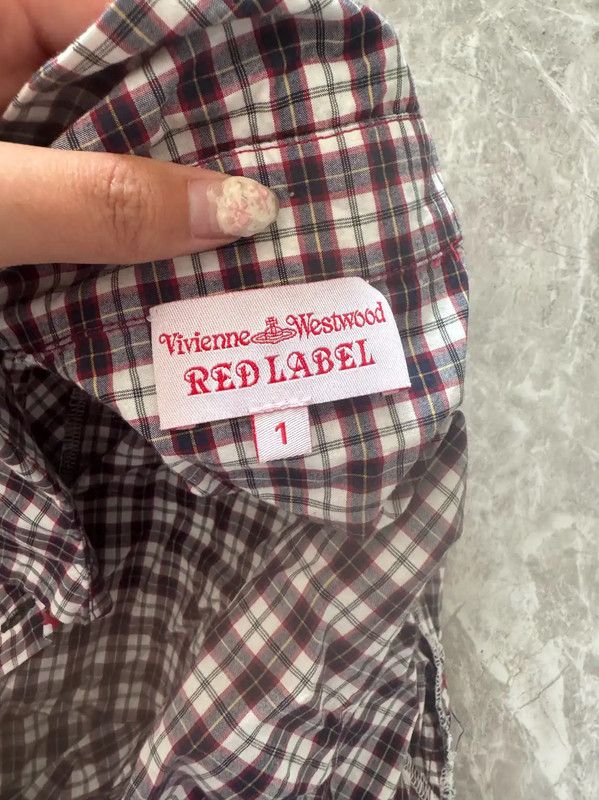 Vivienne Westwood Vivienne Westwood Short Sleeve Checked Shirt 0089 Size S / US 4 / IT 40 - 7 Thumbnail