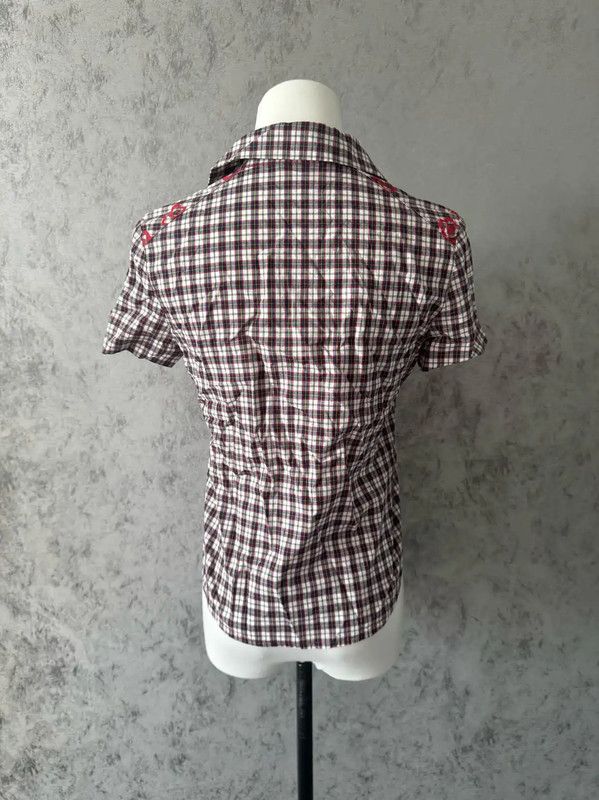 Vivienne Westwood Vivienne Westwood Short Sleeve Checked Shirt 0089 Size S / US 4 / IT 40 - 5 Thumbnail