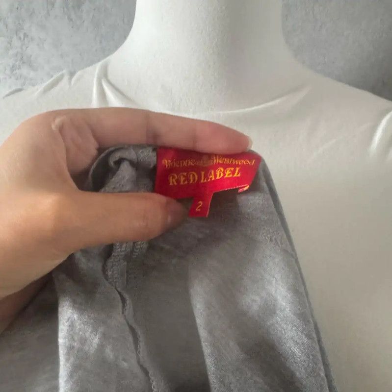 Vivienne Westwood Vivienne Westwood Short Gray T-Shirt for Women 0089 Size M / US 6-8 / IT 42-44 - 9 Thumbnail