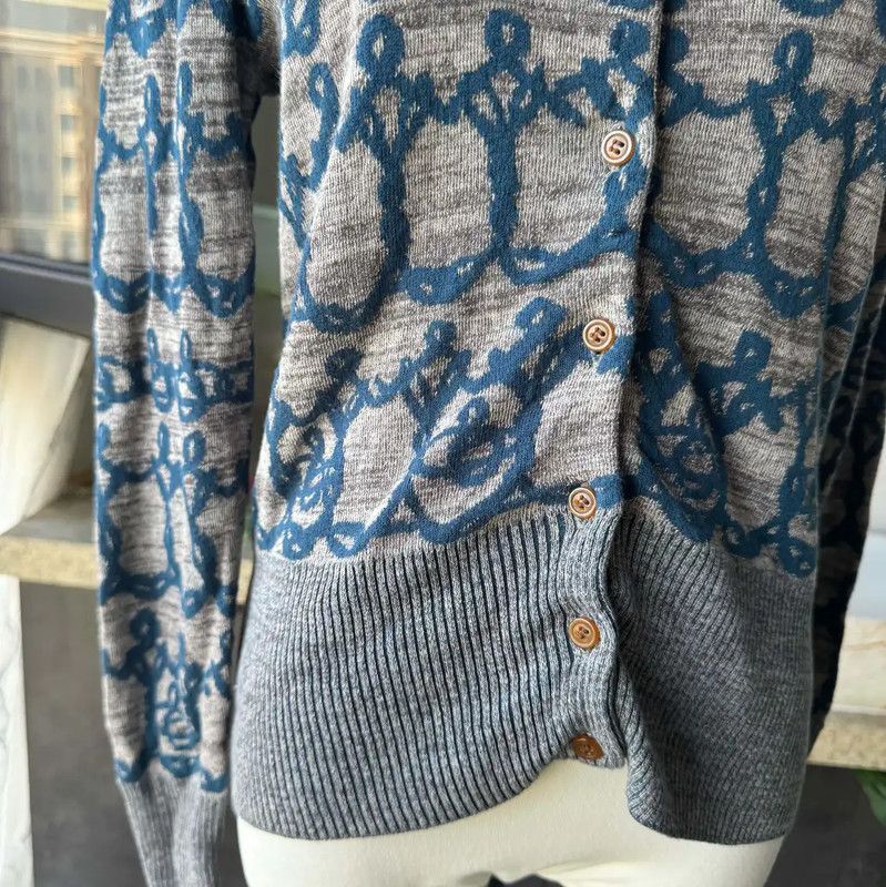 Vivienne Westwood Vivienne Westwood Colorful Knit Women's Cardigan 0089 Size M / US 6-8 / IT 42-44 - 7 Thumbnail