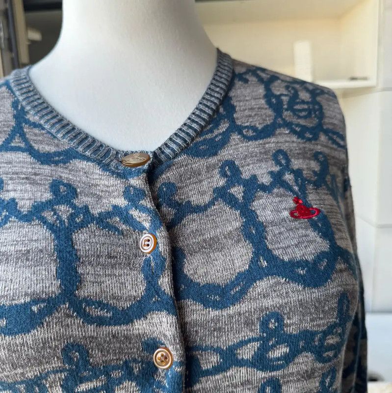 Vivienne Westwood Vivienne Westwood Colorful Knit Women's Cardigan 0089 Size M / US 6-8 / IT 42-44 - 8 Thumbnail