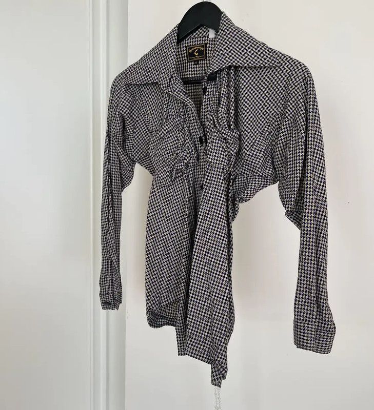 Vivienne Westwood Vivienne Westwood Gray Women's Shirt M Size 0089 Size M / US 6-8 / IT 42-44 - 3 Thumbnail
