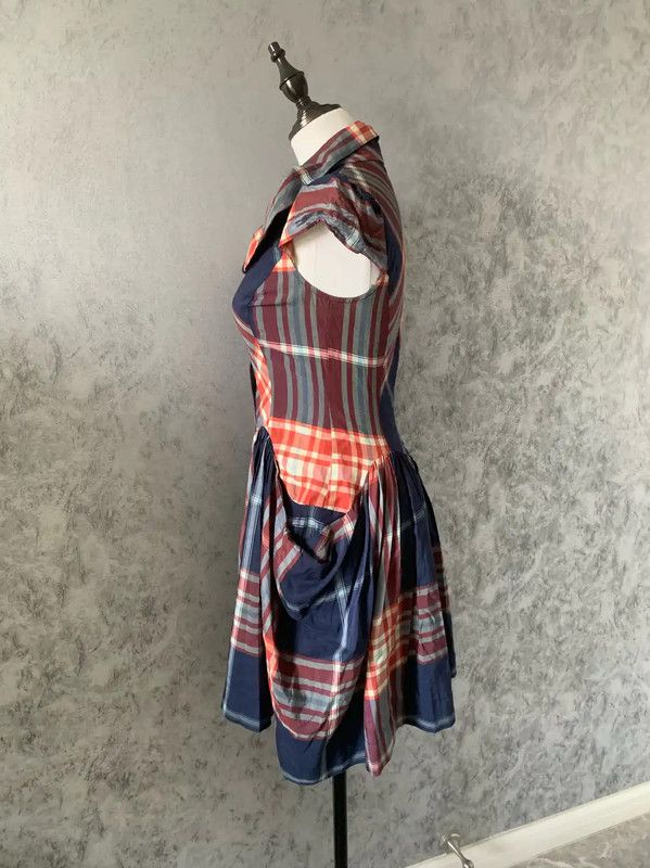Vivienne Westwood Vivienne Westwood Colorful Cotton Dress for Women 0089 Size M / US 6-8 / IT 42-44 - 6 Thumbnail