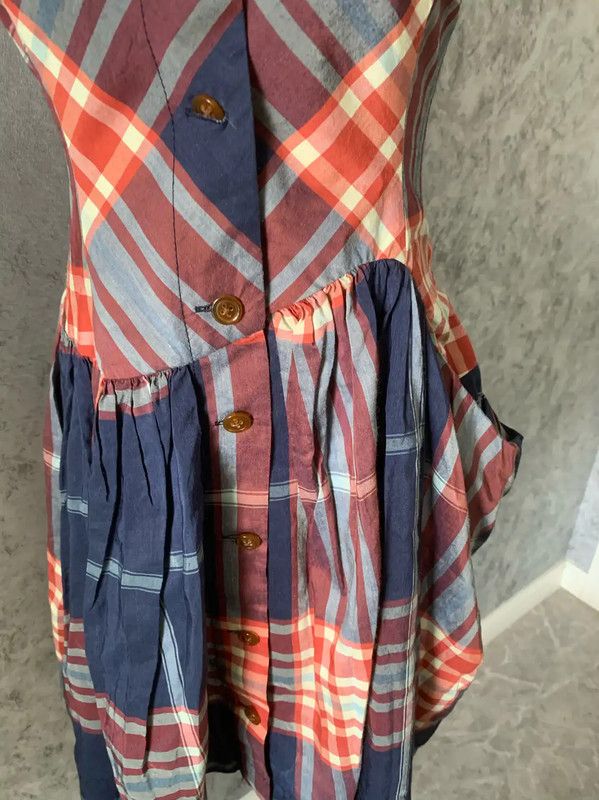 Vivienne Westwood Vivienne Westwood Colorful Cotton Dress for Women 0089 Size M / US 6-8 / IT 42-44 - 3 Thumbnail