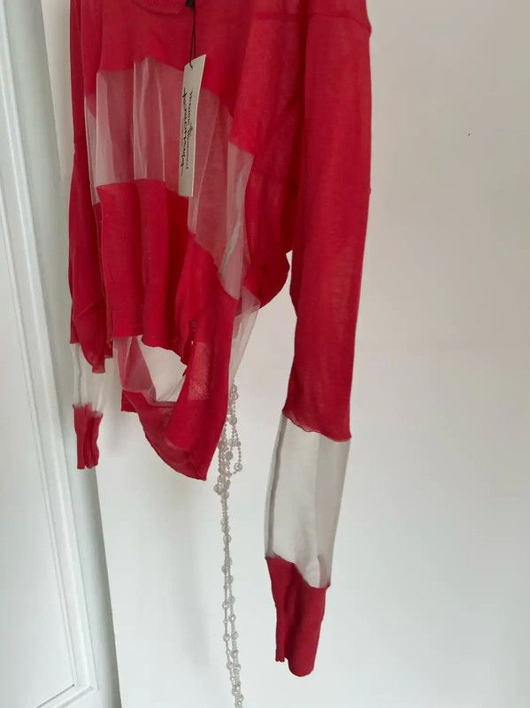 Vivienne Westwood Vivienne Westwood Women's Red Pullover Sweater 0089 Size M / US 6-8 / IT 42-44 - 5 Thumbnail