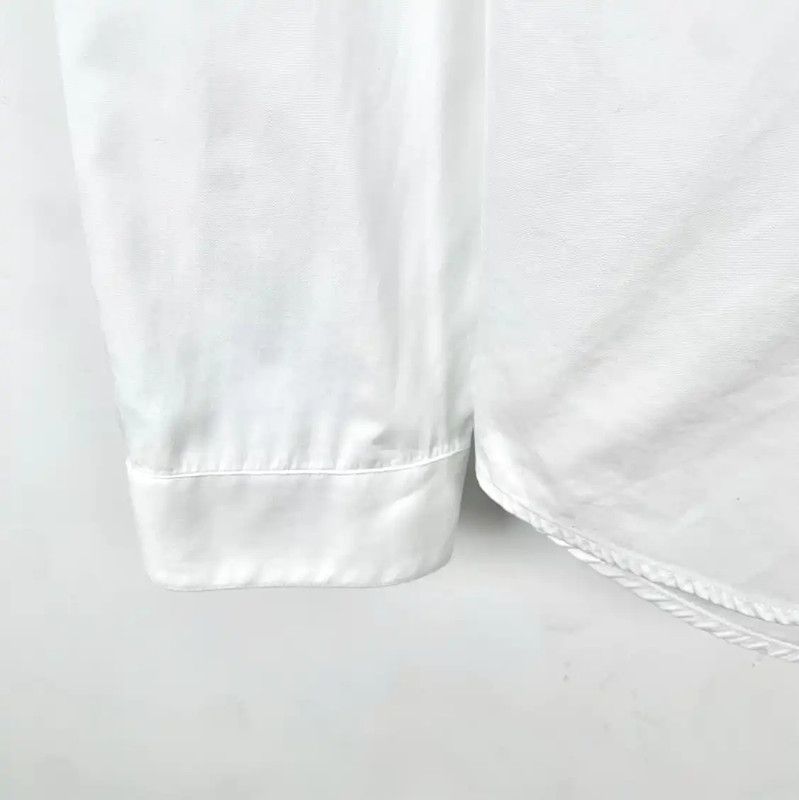 Dior Dior Women's White Cotton Shirt Size S 0089 Size S / US 4 / IT 40 - 4 Thumbnail