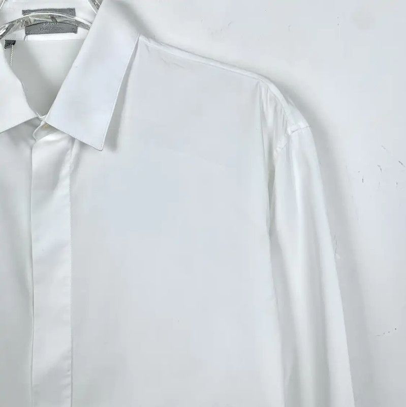 Dior Dior Women's White Cotton Shirt Size S 0089 Size S / US 4 / IT 40 - 3 Thumbnail