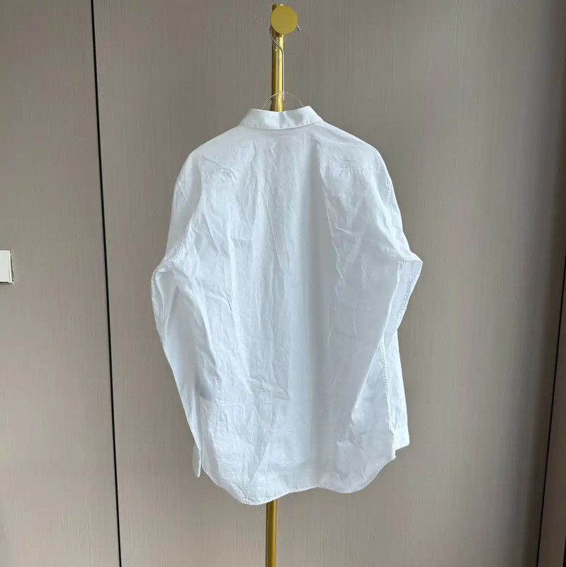 Dior Dior White Cotton Women's Shirt 0089 Size ONE SIZE - 2 Thumbnail