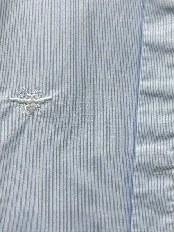 Dior Dior Blue Cotton Blouse for Women 0089 Size S / US 4 / IT 40 - 6 Thumbnail