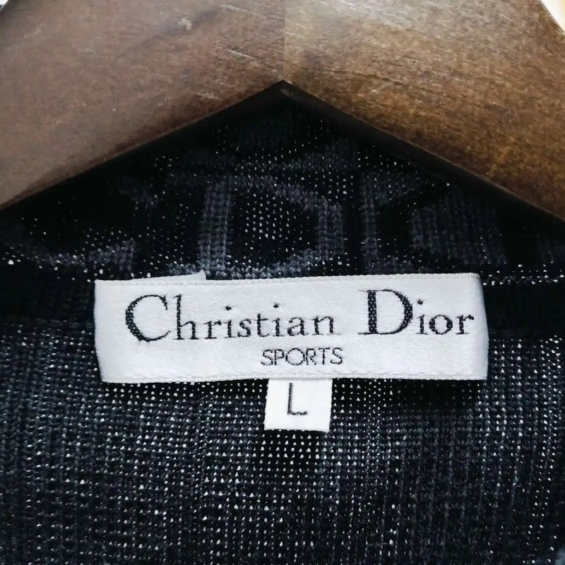 Dior Dior Black Wool Pullover Sweater for Women 0089 Size L / US 10 / IT 46 - 3 Thumbnail