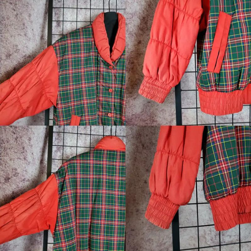 Dior Dior Red Checkered Cotton Short Jacket 0089 Size M / US 6-8 / IT 42-44 - 4 Thumbnail