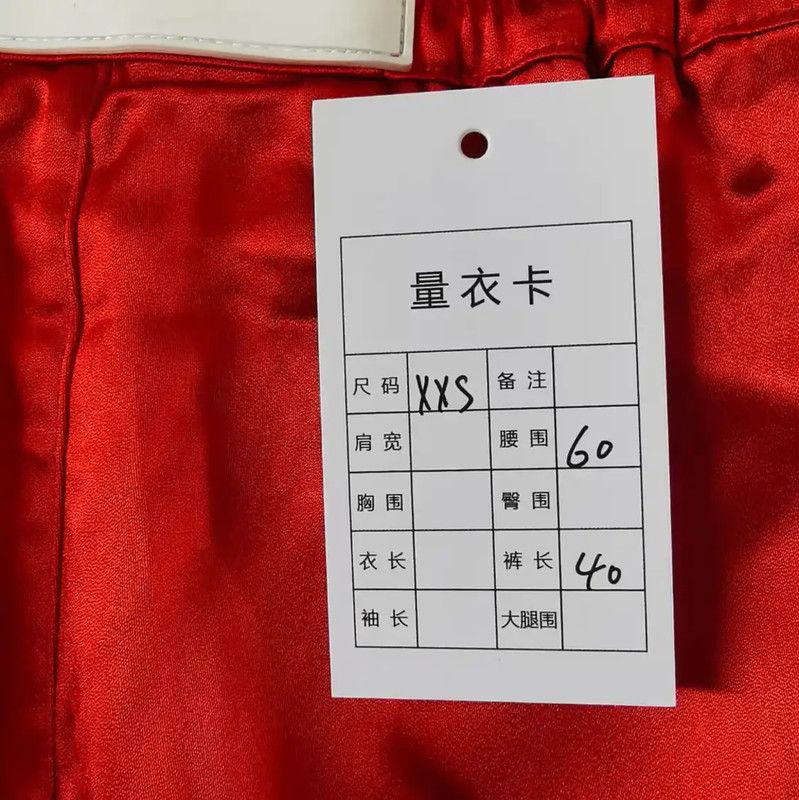 Dior Dior Red Women's Shorts in XXS Size 0089 Size 22" - 5 Thumbnail