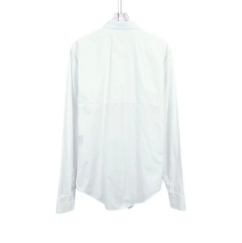 Dior Dior Long Sleeve White Cotton Shirt 0089 Size M / US 6-8 / IT 42-44 - 2 Thumbnail