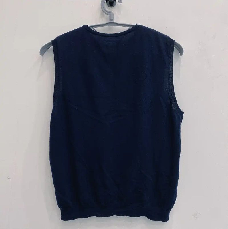 Dior Dior Navy Wool Women's Sweater 0089 Size L / US 10 / IT 46 - 2 Thumbnail