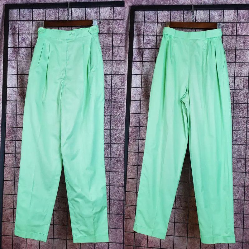 Dior Dior Mint Green Casual Pants for Women 0089 Size 23" - 2 Thumbnail