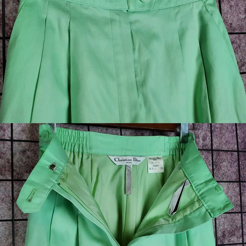 Dior Dior Mint Green Casual Pants for Women 0089 Size 23" - 7 Thumbnail