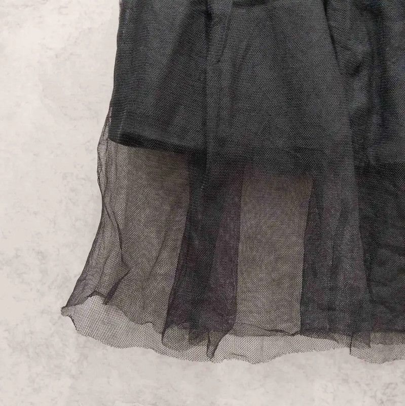 Dior Dior Black Cotton Summer Skirt 0089 Size 23" - 6 Thumbnail