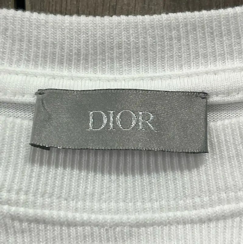 Dior Dior White Leather Women's T-shirt 0089 Size XS / US 0-2 / IT 36-38 - 4 Thumbnail