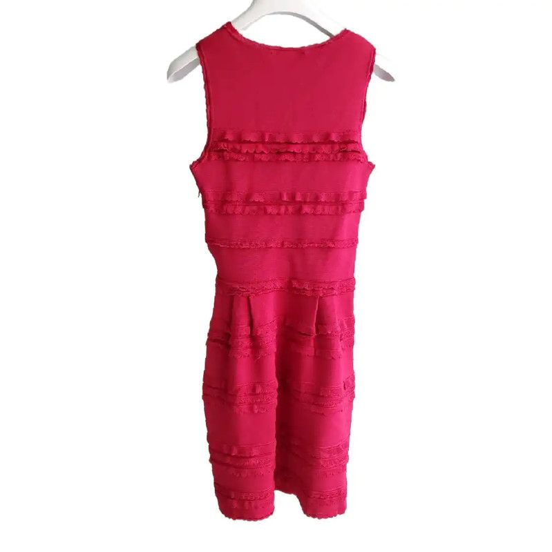 Dior Dior Spring Pink Short Dress for Women 0089 Size XXS / US 00 / IT 34 - 3 Thumbnail