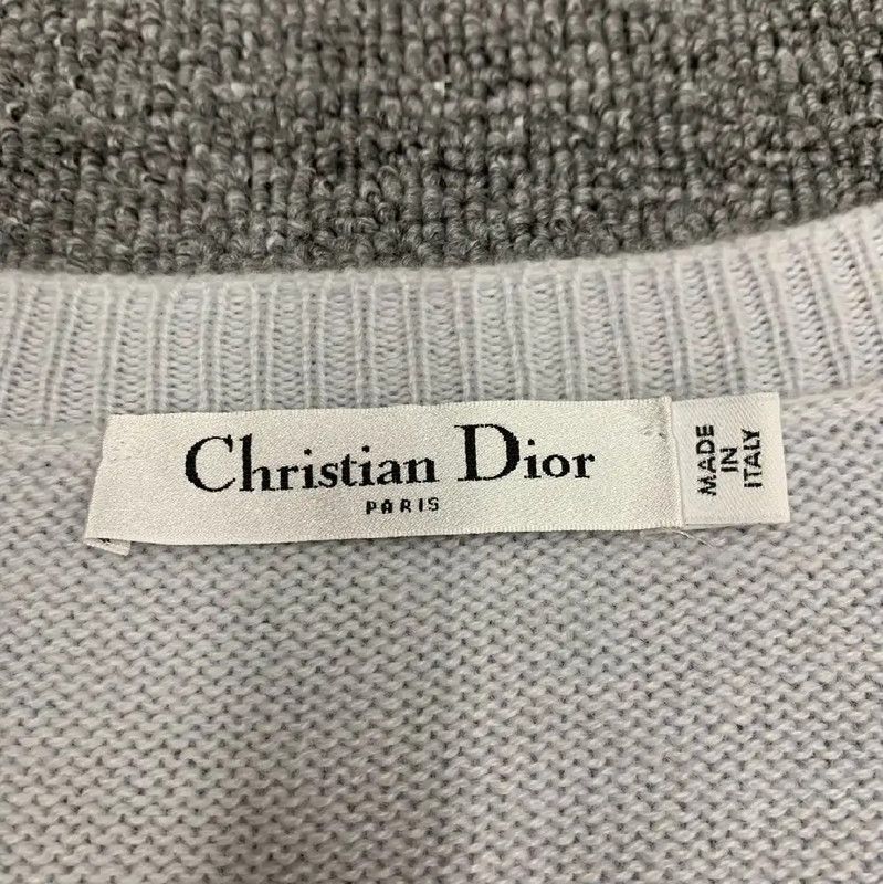 Dior Dior Blue Cotton Women's T-Shirt 0089 Size S / US 4 / IT 40 - 4 Thumbnail