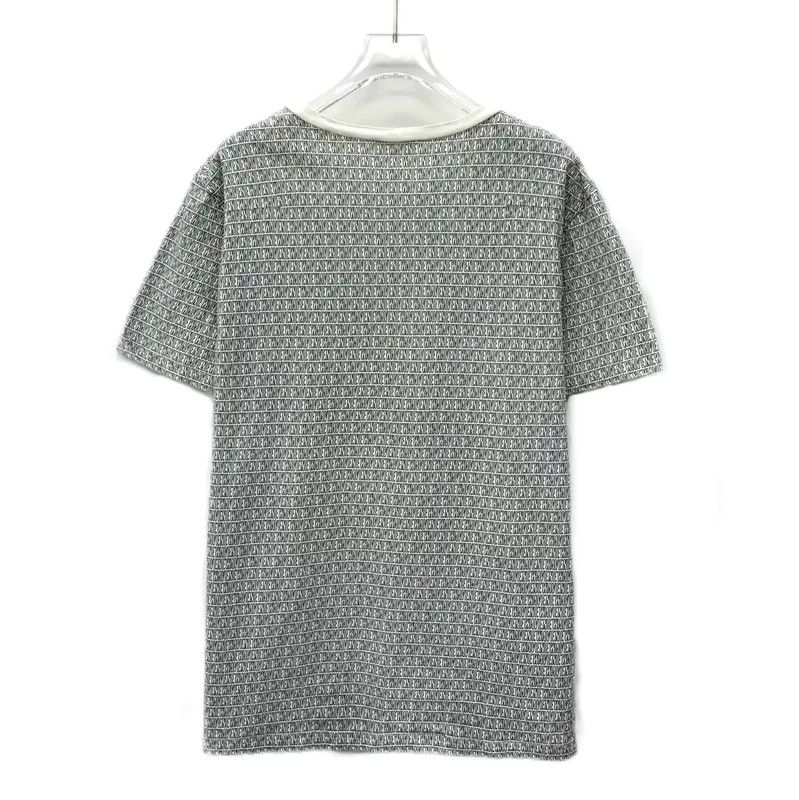 Dior Dior Gray Cotton Women's T-Shirt 0089 Size M / US 6-8 / IT 42-44 - 2 Thumbnail