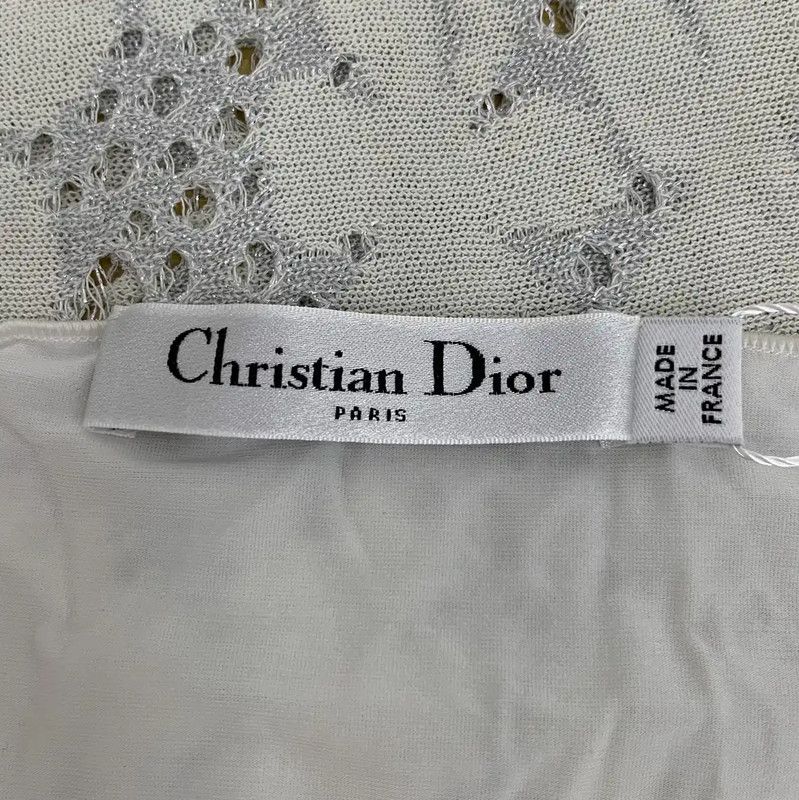 Dior Dior Beige Women's T-Shirt with Floral Design 0089 Size S / US 4 / IT 40 - 5 Thumbnail