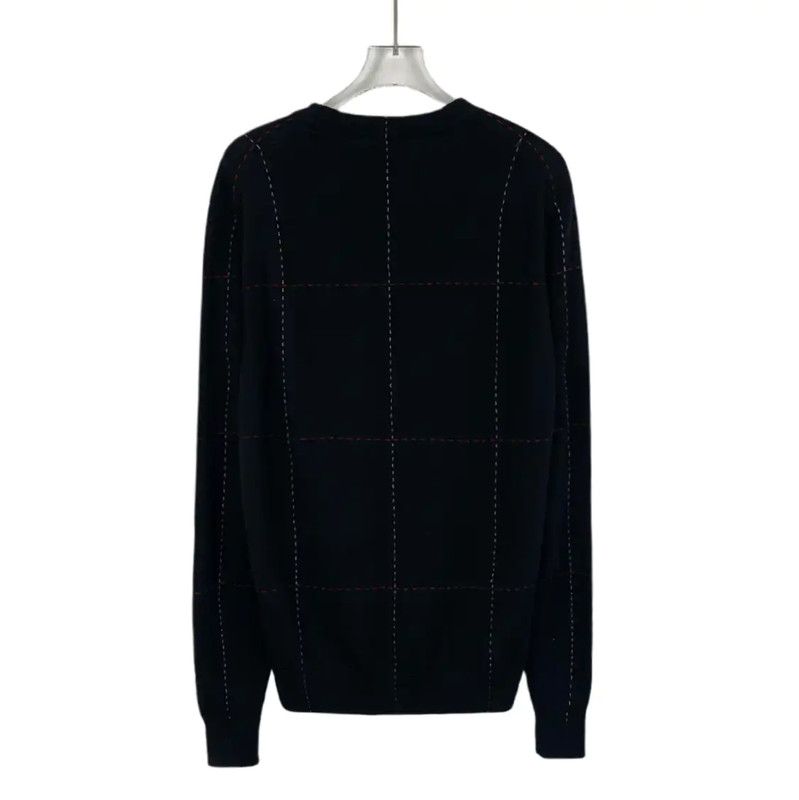 Dior Dior Black Wool Women's Pullover Sweater 0089 Size XS / US 0-2 / IT 36-38 - 2 Thumbnail