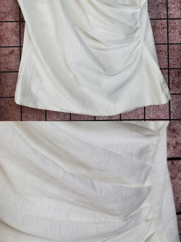 Dior Dior Summer White Linen Blend Short Sleeve Top 0089 Size L / US 10 / IT 46 - 8 Thumbnail