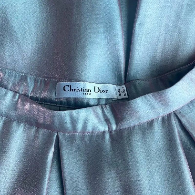 Dior Dior Multi-Color Silk Skirt for Women 0089 Size 23" - 3 Thumbnail
